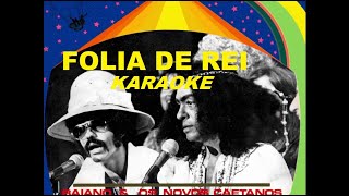 Baiano e os Novos Caetanos â€“ Folia de Rei Karaoke com BV [upl. by Notnilk]