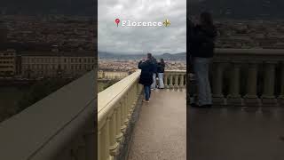 Piazzale Michelangelo Firenze viralvideo italy goodvibes travelgoals visititaly panorama [upl. by Borszcz369]