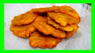 COMO HACER PATACONES O TOSTONES DELICIOSOSNUEVA SERIE COMIDA BÁSICA COSTEÑALOS ROLES DE EDY [upl. by Rainger]