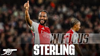 IN FOCUS  Raheem Sterling  Arsenal vs Bolton Wanderers 51  Carabao Cup [upl. by Selina767]