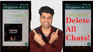 How to delete your chat on WhatsApp [upl. by Aicined]