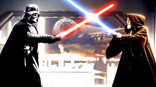 Darth Vader vs ObiWan Kenobi ReEdit [upl. by Eugnimod989]