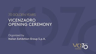 ENG VOJ24  VICENZAORO OPENING CEREMONY [upl. by Anaitak379]