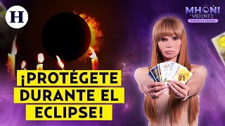 ¿Miedo por el eclipse Mhoni Vidente comparte los mejores consejos y rituales para el 14 de octubre [upl. by Elleinwad]