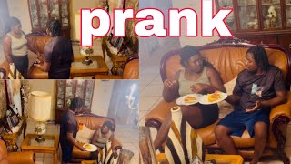 Mwen fè Madanm Mwen wont ak yon Sandwich mwen dil li pa konn fè anyen li sale😂PRANK [upl. by Dreyer]