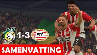 Fortuna Sittard vs PSV Samenvatting  Eredivisie 2425 [upl. by Colin]