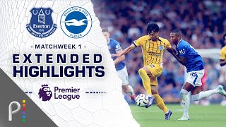 Everton v Brighton  PREMIER LEAGUE HIGHLIGHTS  8172024  NBC Sports [upl. by Huberto]