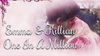 Emma amp Killian  One In A Million [upl. by Ahtiuqal983]