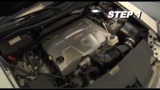 2006 2007 Cadillac CTSV 60L V8 KampN Air Intake Installation [upl. by Harts653]