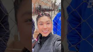 Eyewitness News reporter runs NYC Half Marathon [upl. by Ratna301]