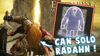 Beat Radahn without Fighting him using Best Spirit Summon in Elden Ring DLC [upl. by Llehsem]