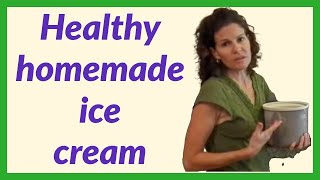 Healthy Vanilla Ice Cream Recipe — easy and delicious with all nutritious ingredients [upl. by Eimmit]