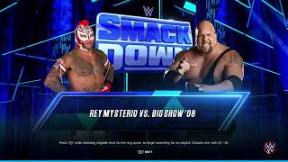 Rey Mysterio Vs Big Show  WWE  WWE2K23  PS5  Gameplay  MjB [upl. by Arrotal]