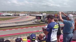 2016 MotoGP COTA in Austin TX  Panorama View from Handicapped Grandstands Turn 15 Section 20 [upl. by Nesbitt]