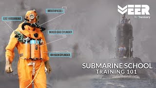 How Indian Submariners undergo training in Submarine School  INS Satavahana  Veer By Discovery [upl. by Emiolhs]