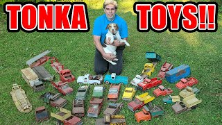 I Filled My Car With Old Tonka Trucks to Restore [upl. by Herzig]