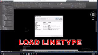 AUTOCAD 2018 TUTORIAL WITH HOW TO LOAD LINETYPE [upl. by Carlson]