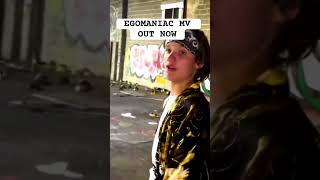 EGOMANIAC MUSIC VIDEO OUT NOW shorts rap rapper music [upl. by Anaibaf]