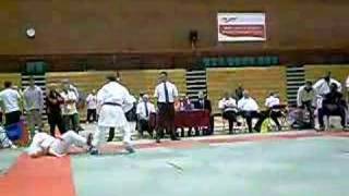 Welsh Karate Open WKGB 2007 70kg Final [upl. by Naujal30]