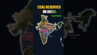 India’s Coal Titans Top 10 States with Massive Reserves shorts shortsfeed top10 mining india [upl. by Josephine]