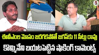 kommineni Srinivasa Rao Shocking Comments On EVM Issue  Praja Chaithanyam [upl. by Papke]