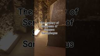 Part of my visit to the serapeum of Saqqara in Egypt Look at the size of the sarcophagus egypt [upl. by Llert]