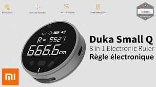 Xiaomi Youpin DUKA Small Q  Electronic Ruler  Règle électronique  Déballage et découverte [upl. by Burbank953]