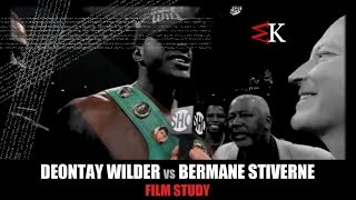 ★ Deontay Wilder vs Bermane Stiverne  Film Study ★ [upl. by Popele]