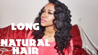 The Small Print of Long Natural Hair type 4 [upl. by Asiled]