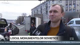 Monumentele sovietice din Chişinău rolul şi locul lor [upl. by Starbuck]