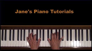 The Great Pretender Piano Cover and Slow Tutorial [upl. by Theodora824]