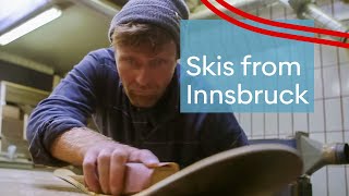 Winter Activities Ski and Snowboard Building in Innsbruck in Tirol [upl. by Argile]