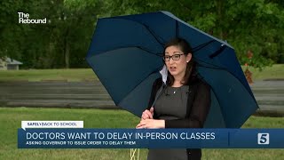 Tennessee doctors urge delay of inperson classes [upl. by Dominus]