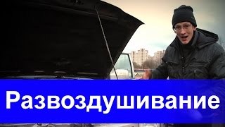 Дизель для чайников  Часть 2 Развоздушиваем топливную систему [upl. by Ehrman220]