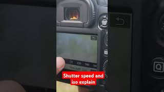 Shutter speed and iso setup [upl. by Lever]