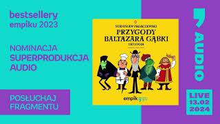 Bestsellery Empiku 2023  Przygody Baltazara Gąbki Superprodukcja Audio Empik Go [upl. by Naihs534]