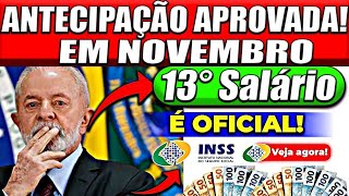 URGENTE ✅1ª Parcela do 13º SALÁRIO 2025 em DEZEMBRO  Calendário Completo [upl. by Eintruoc]