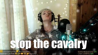 Jona Lewie  Stop the Cavalry cover [upl. by Trelu684]