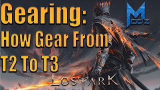 Lost Ark Tier 2 Gearing Guide Item Level 600 [upl. by Aldas]