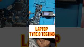 Laptop Type C port Testing Type C tester lciit laptoprepair motherboardrepair [upl. by Nnylyaj]