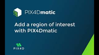 PIX4Dmatic Tutorial Video 5  Add a region of interest with PIX4Dmatic [upl. by Ennayllek]