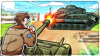 I Commanded An UNBEATABLE ARMY To Victory in Total Tank Generals [upl. by Cousin379]