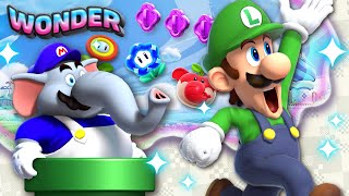 Luigi amp SMG4 Play SUPER MARIO BROS WONDER [upl. by Alisander]