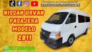 Nissan Urvan Modelo 2011 En Venta [upl. by Rotce]