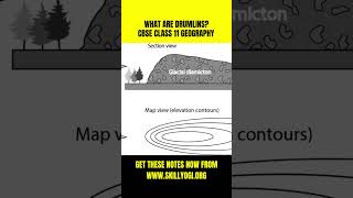 What Are Drumlins  CBSE Class 11 Geography Chapter 6  Landforms and Evolution [upl. by Benedikta]