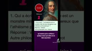 Réf 152 👑 Le fanatisme selon Voltaire [upl. by Llorre]