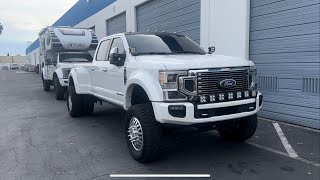 Ford F450 super single vs icon dually life [upl. by Seften]