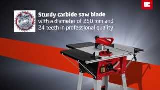 Einhell TETS 1825 U Table Saw [upl. by Eijneb]