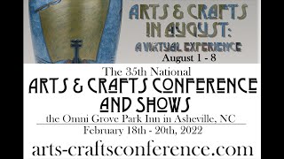 quotArts amp Crafts In August A Virtual Experiencequot coming August 1st [upl. by Edrick]