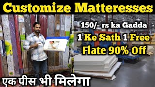 90OFF MATTRESS MANUFACTURERS IN DELHI  Spring Mattress Factory Orthopedic Mattress for Back Pain [upl. by Nnylaj]